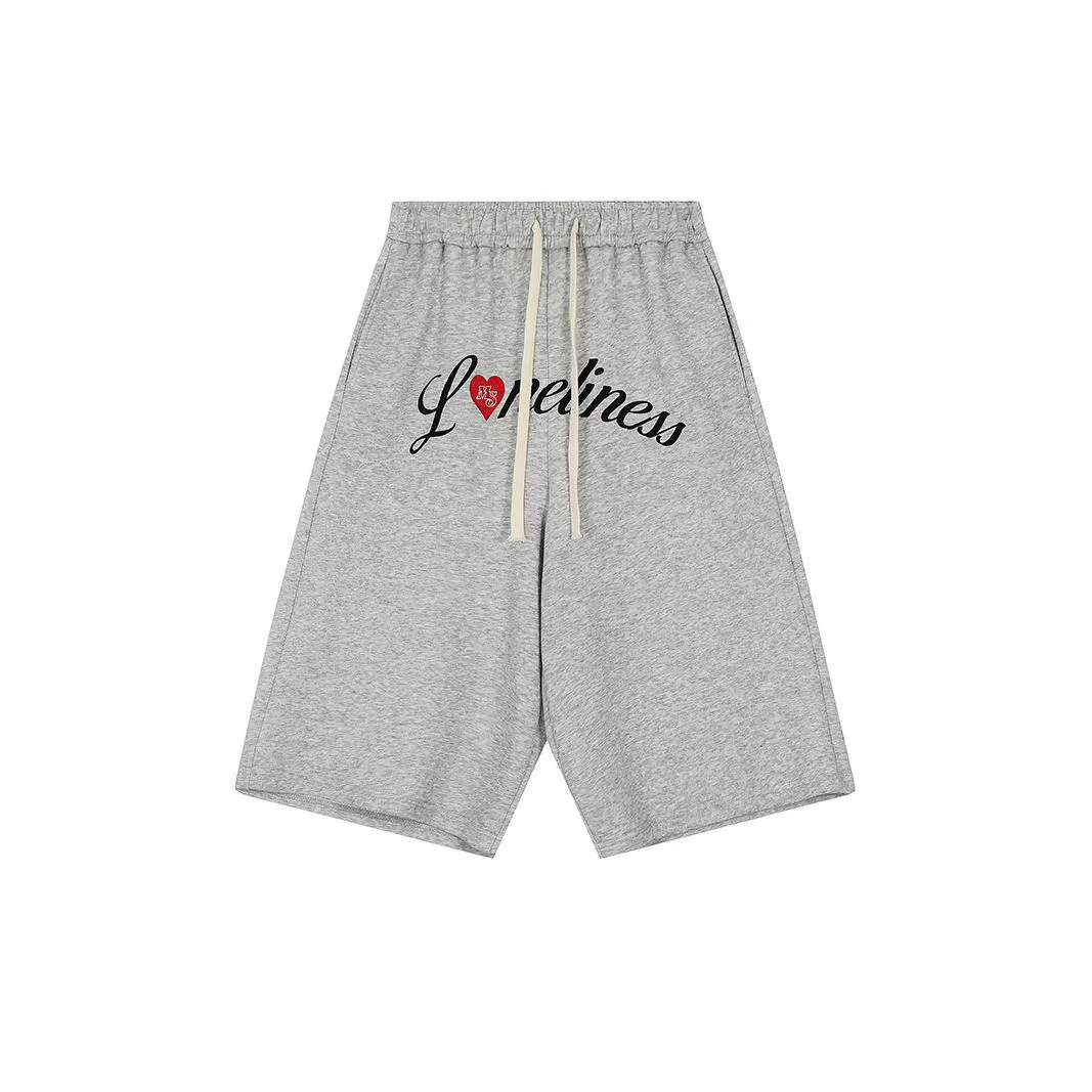 Broken Mirror Summer retro shorts, oversize