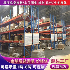 重型倉庫棚の上位倉庫のトレーの横梁式の貨物棚の厚い卸売り倉庫の重型棚