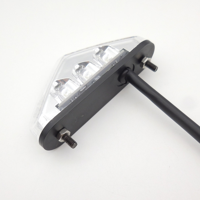 CH-2041B electric scooter modified LED rear tail light scooter triangle brake light motorcycle tail light