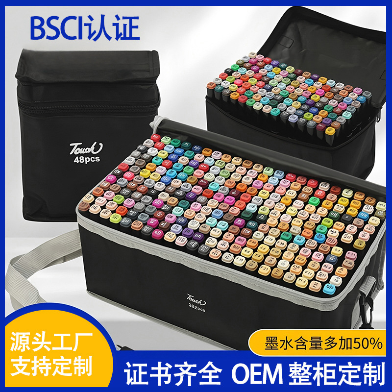 Touch Kidsren's Marker Pen 48 Colors Kidsren's Double-Ended Art Special Painting Tool Color Pen Manufacturer Cross-Border Direct Supply Touch Kidsren's Marker Pen 48 Colors Kidsren's Double-Ended Art Special Painting Tool Color Pen Manufacturer Cross-Border Direct Supply