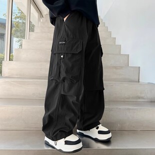 男童工装裤夏薄款