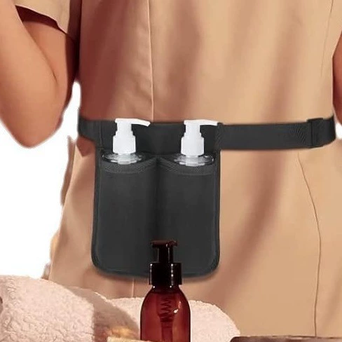 Физиотерапевт массажер поясная сумка Массажная бутылка эфирного масла кожаный чехол сумка для хранения массажный лосьон поясной подвесной чехол защитный чехол в наличии