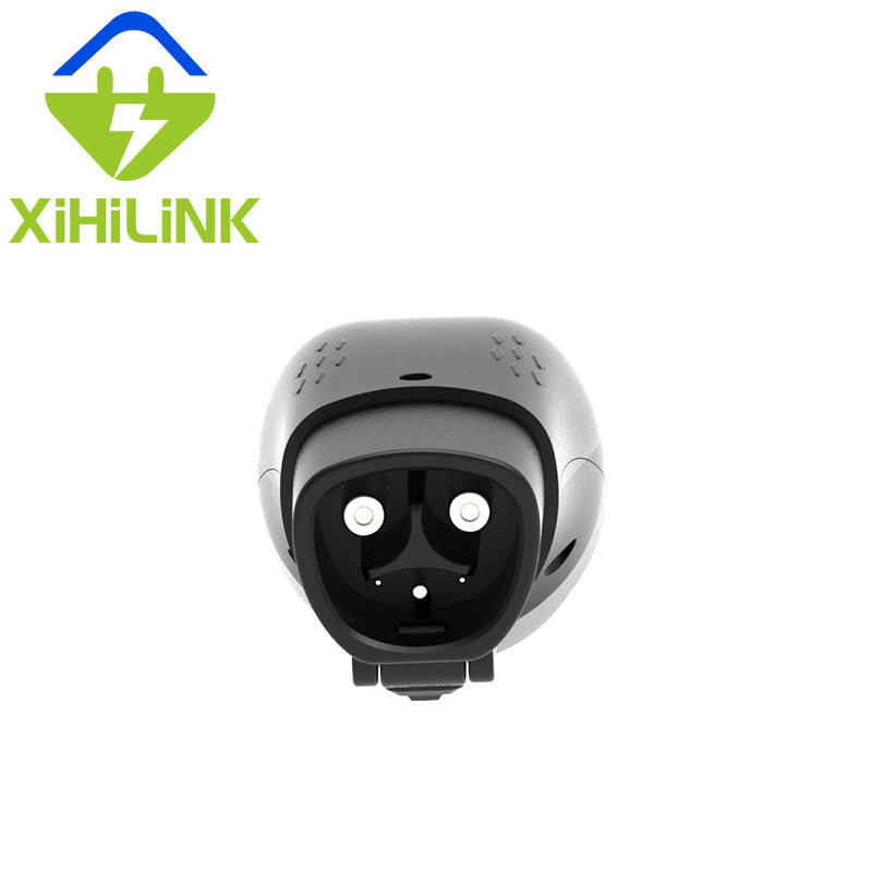 Tesla Gun-Style Connector to European Standard Ac Charging Station Adapter, Car Ev Adapter Connector, Electric Vehicle Conversion Head