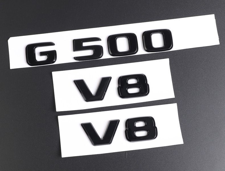 Mercedes-Benz G-Class G500 G350 G550 AMG G63 rear emblem, black warrior emblem, decorative sticker