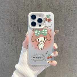 美乐蒂苹果15Promax卡通手机壳iPhone14plus个性11/12/13防摔xs/x