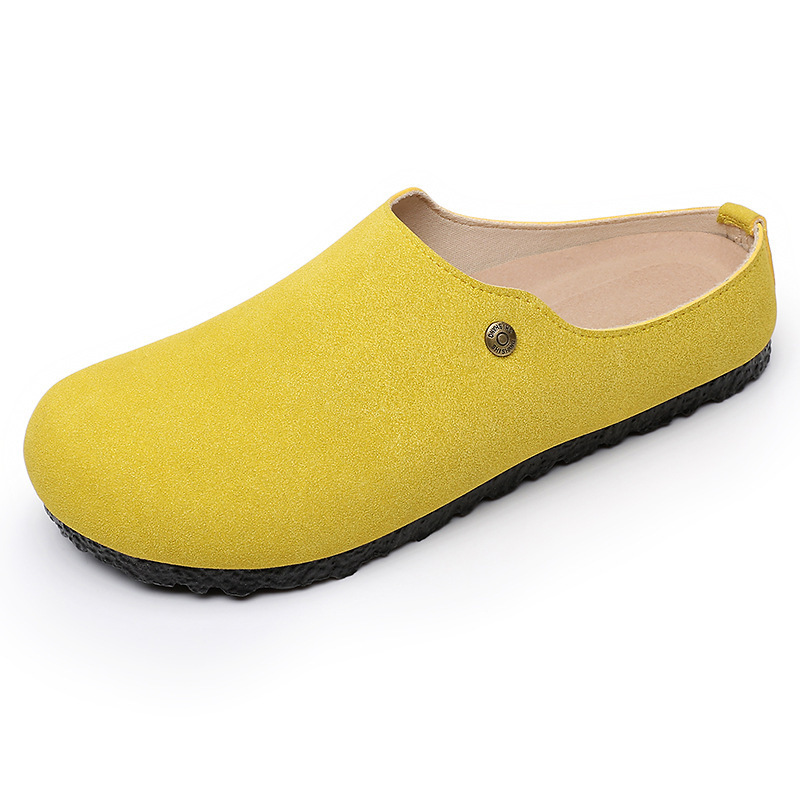 Bocken zapatos de mujer de verano nuevos zapatos de dopamina mitad zapatillas de zapatillas de cuero zapatos de moda image 25