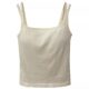 White Double Shoulder Strap Camisole Women's Inner Wear Summer Outer Wear Bra All-in-One Hot Girl Top with Chest Pad