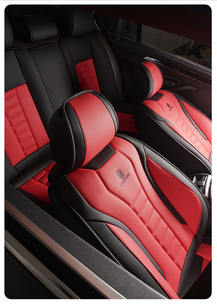 New All-Inclusive Full Leather Four-Season Universal Car Seat Cover Cushion Five-Seater All-Inclusive Seat Cover Amazon Foreign Trade Wholesale