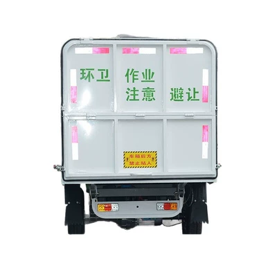 and Unloading Food Waste Truck, Elektrik zibil maşınları