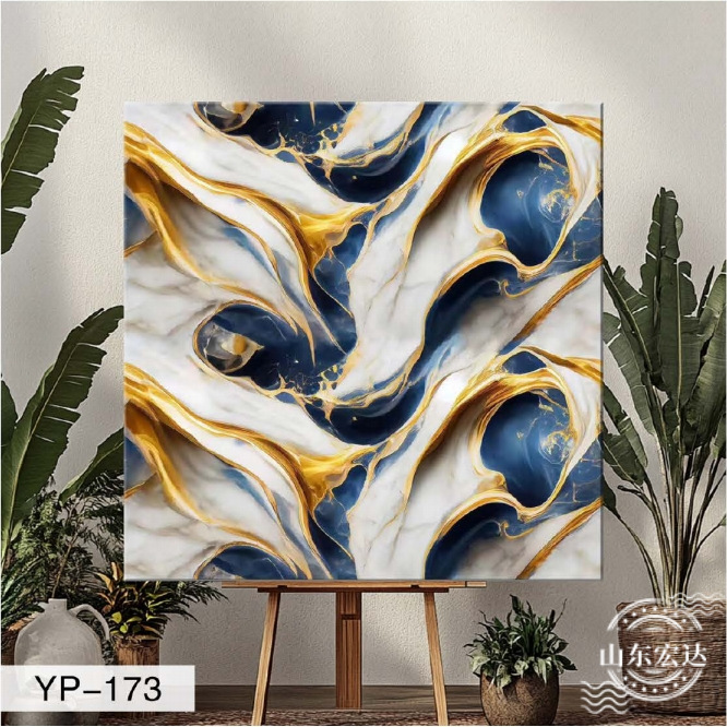 Azulejo de imitación mármol autoadhesivo adhesivo de pared sala de estar baño decoración de pared impermeable y a prueba de humedad con papel de aluminio