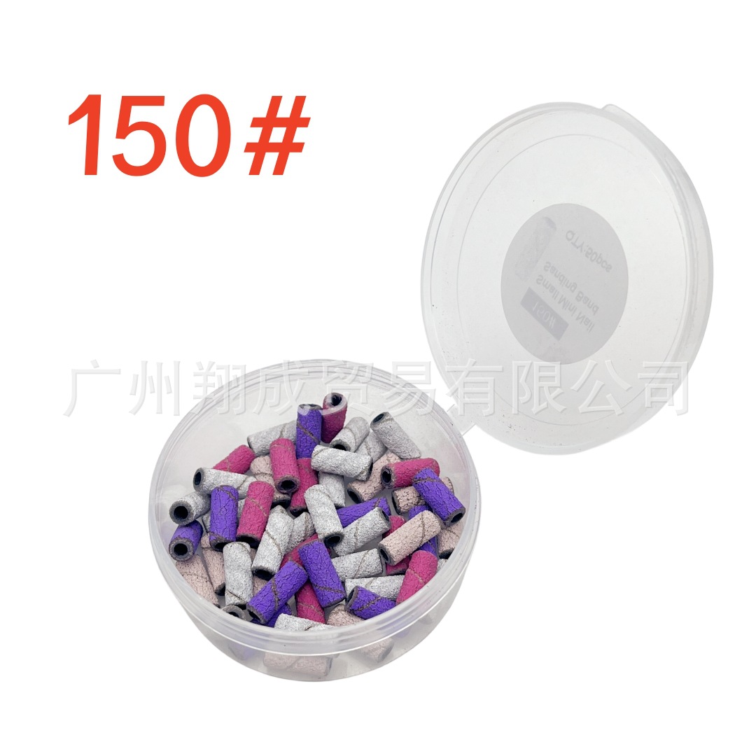 Internet celebridad anillo de arena de uñas de tamaño pequeño rodamiento mini conjunto anillo de arena núcleo del eje manicura removedor de uñas cabeza de molienda 3,1mm