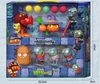 999-71 Pumpkin Wizard + 2 Plants + Bungee Zombie + 3 Little Zombies