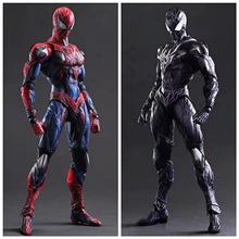 Play Arts 改PA改 漫威 蜘蛛侠 Spider-Man  可动 手办 摆件模型