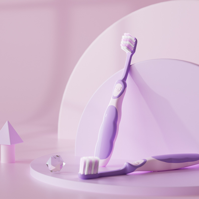 [Selección estricta] Cepillo de dientes de 10,000 cerdas para niños Cepillo de dientes de 6 - 12 años Cepillo de dientes para bebés Cepillo de dientes para estudiantes en stock