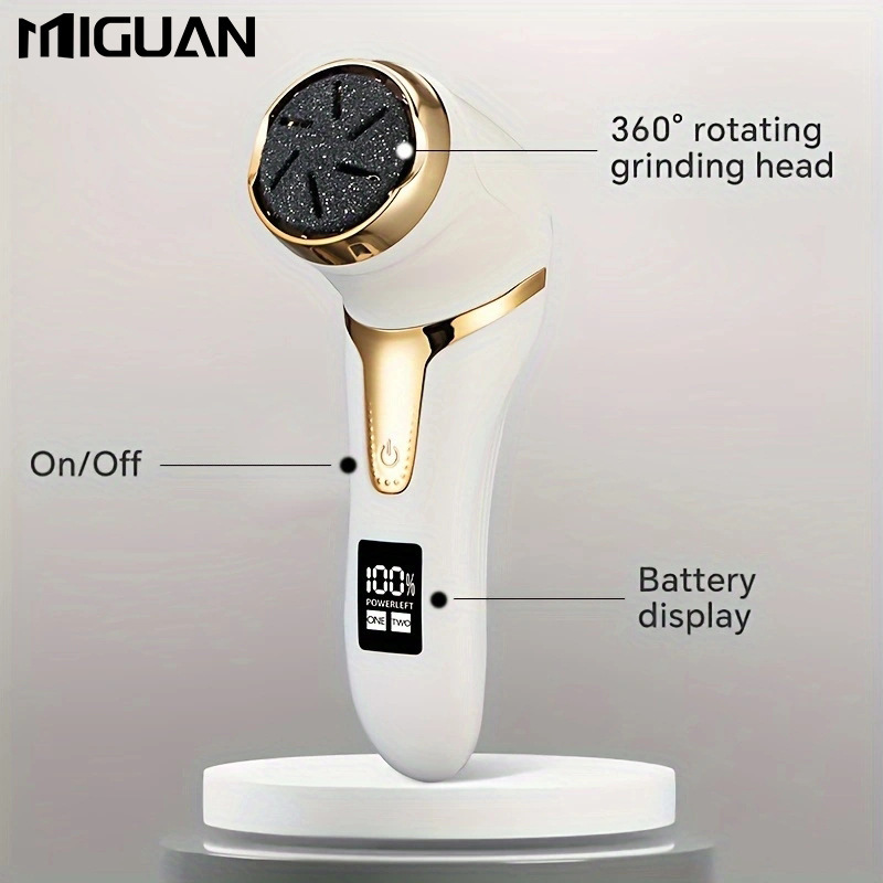 角質や角質を除去する電動フットグラインダー、家庭用充電式ペディキュアツール、かかと角質除去ペディキュアマシン|undefined