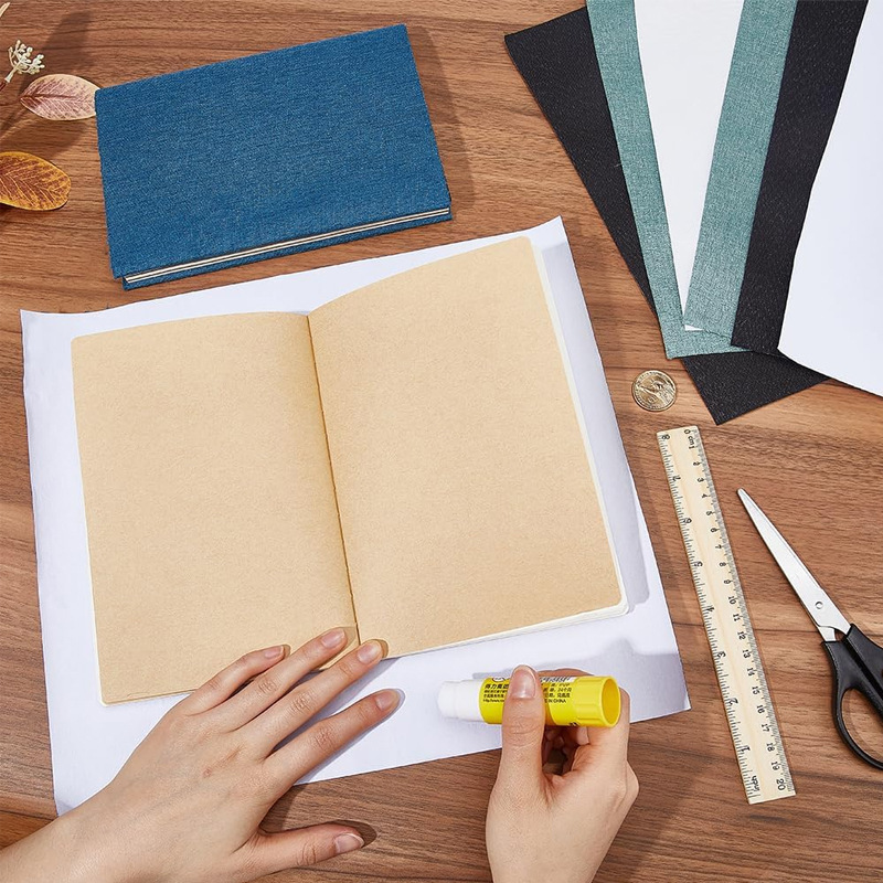 Linen cloth book cloth breathable wear-resistant suitable for book binding handmade DIY project sewing