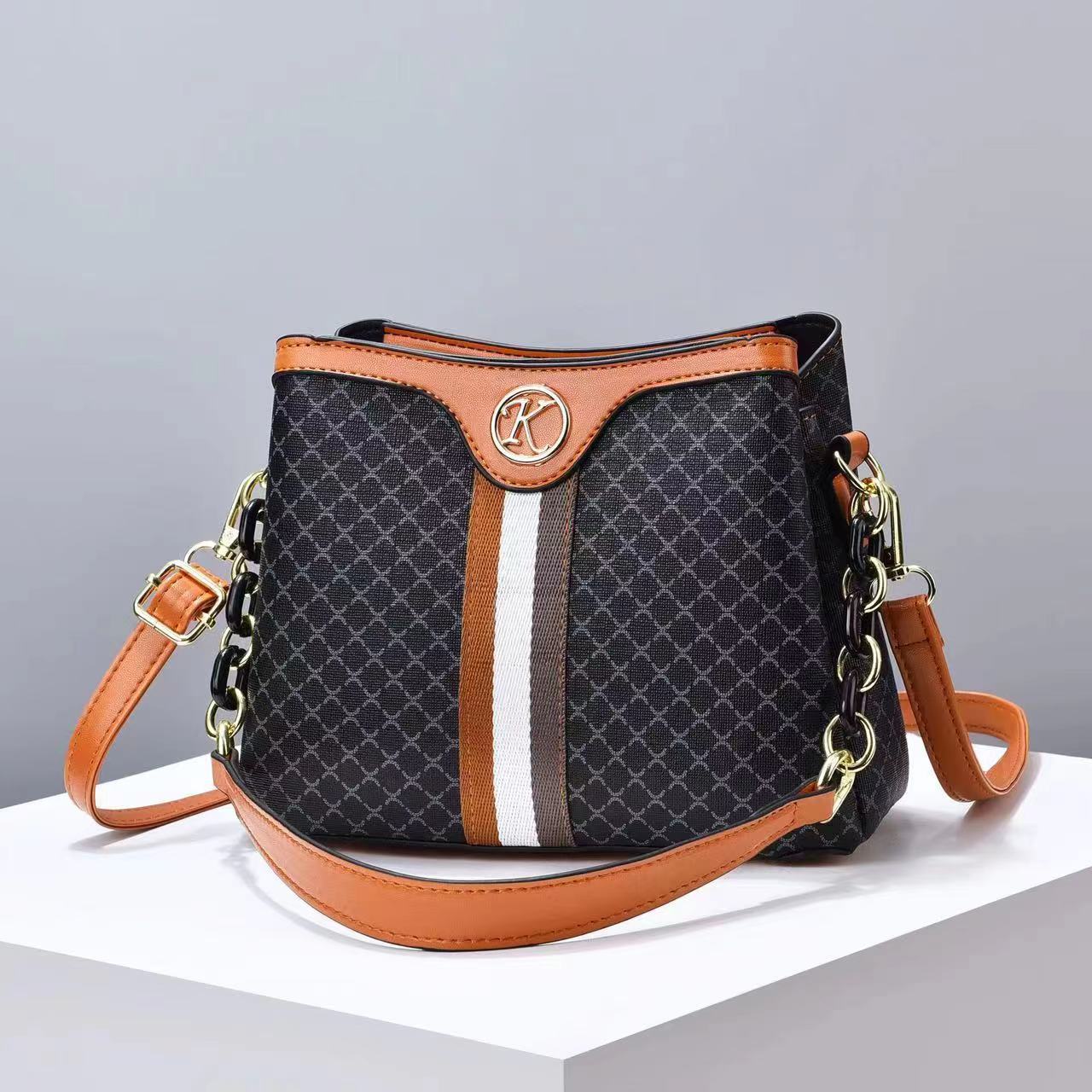 Hardware K black with earthy yellow 