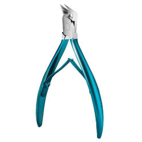 Tijeras de piel muerta de acero inoxidable transfronterizas, resortes para uñas, uñas de pies, pinzas, cortaúñas puntiagudas