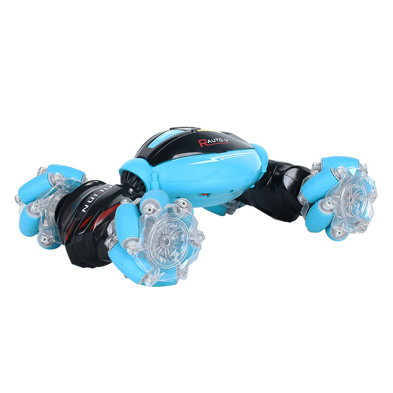 Transfronterizo 2,4g gesto de deformación de inducción de control remoto coche de cuatro ruedas de tracción fuera de la carretera manual de giro coche de juguete extra grande para niños