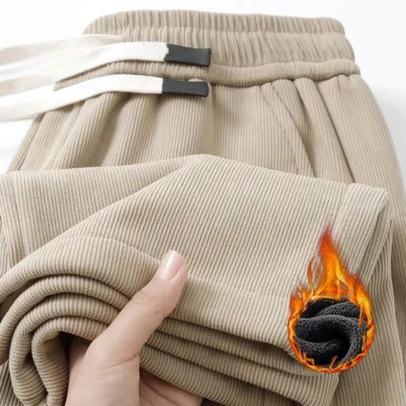 Khaki fleece lining