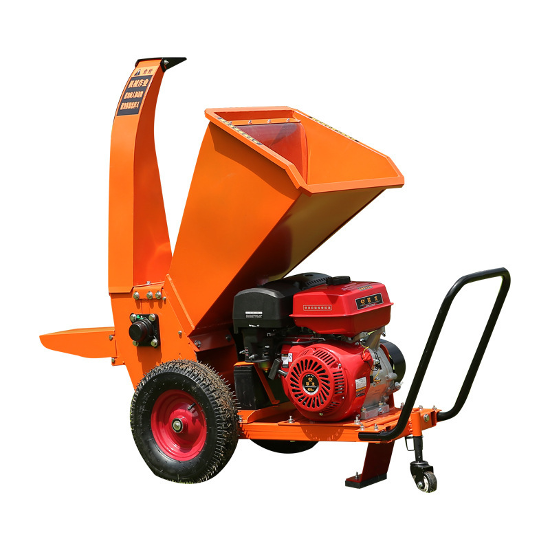 Amoladora agrícola rama de jardín Rama de paja de madera hogar móvil motor multifunción diesel gasolina rama rota