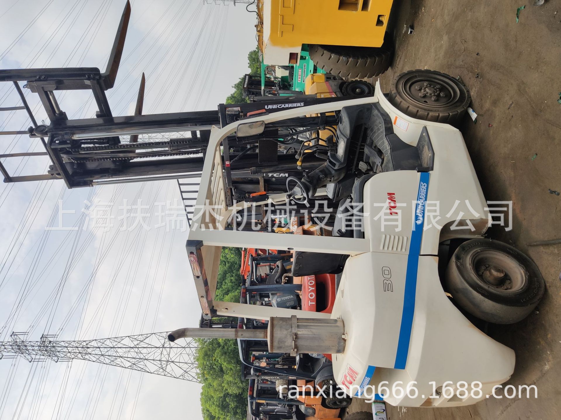 二手TCM3吨叉车 TCM叉车 丰田3吨小松5吨叉车