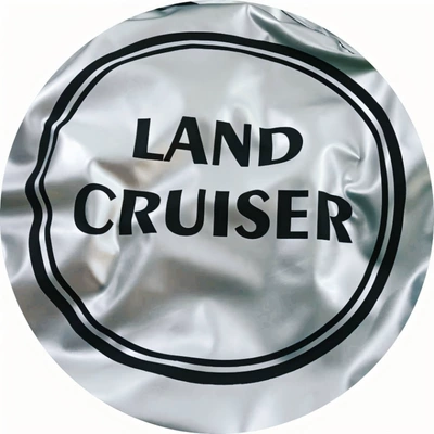Dog Pee Cover Tire Covers, Spare wheel cover - 14inch-ta-1-silver-black
