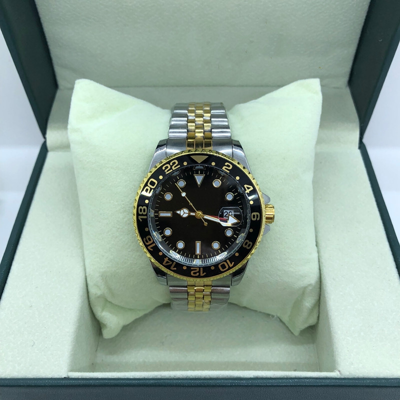 Luxury Fashion Five-Pin Diver Quartz Stainless Steel Waterproof Watch Wholesale for Men and Women