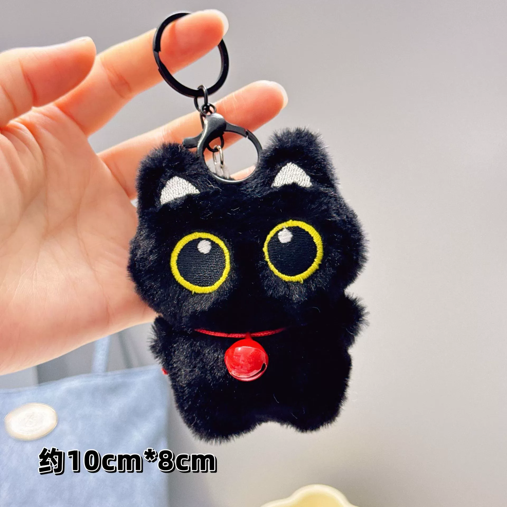 Плюшевый брелок-кукла, подвеска для сумки 10 см, мягкая и милая
