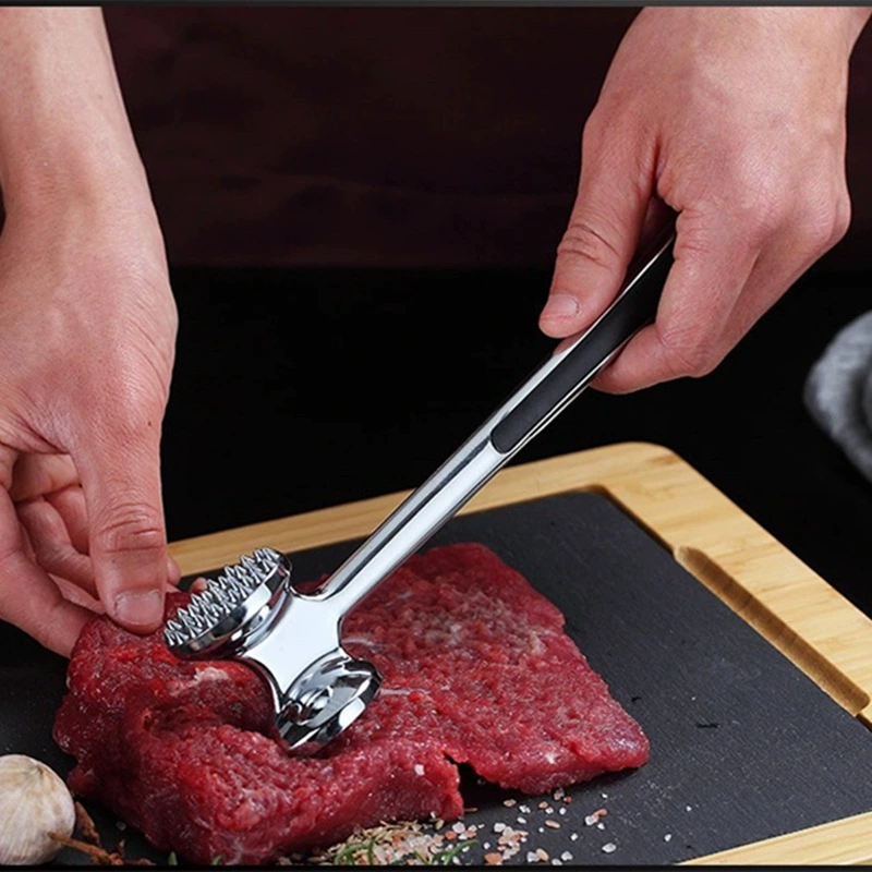 Кухонный молоток для отбивания мяса, стейк из говядины, стейк из говядины, сплавной тяг, нежное мясо, двусторонний молот для отбивания мяса дома