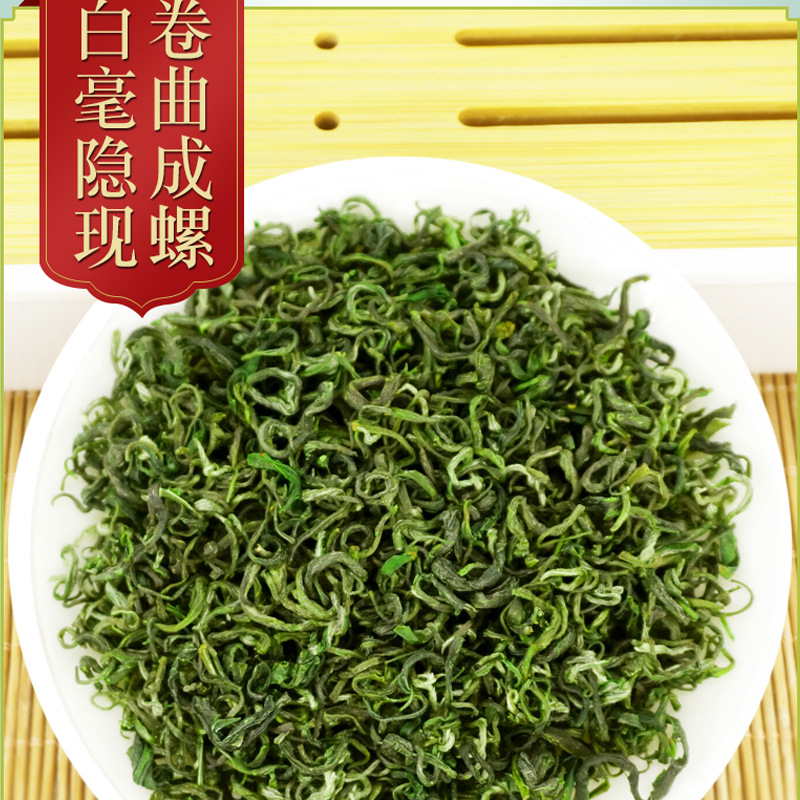 古丈毛尖綠茶早春新茶濃香型茶葉湘西原產散裝春茶嫩芽袋裝250g