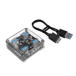 ORICO MH4U USB3.0�־�������͸��HUB�������Pӛ����X�Uչ�D�Q��