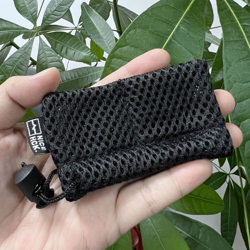 Split Headset Buggy Bag Breathable Mesh Portable