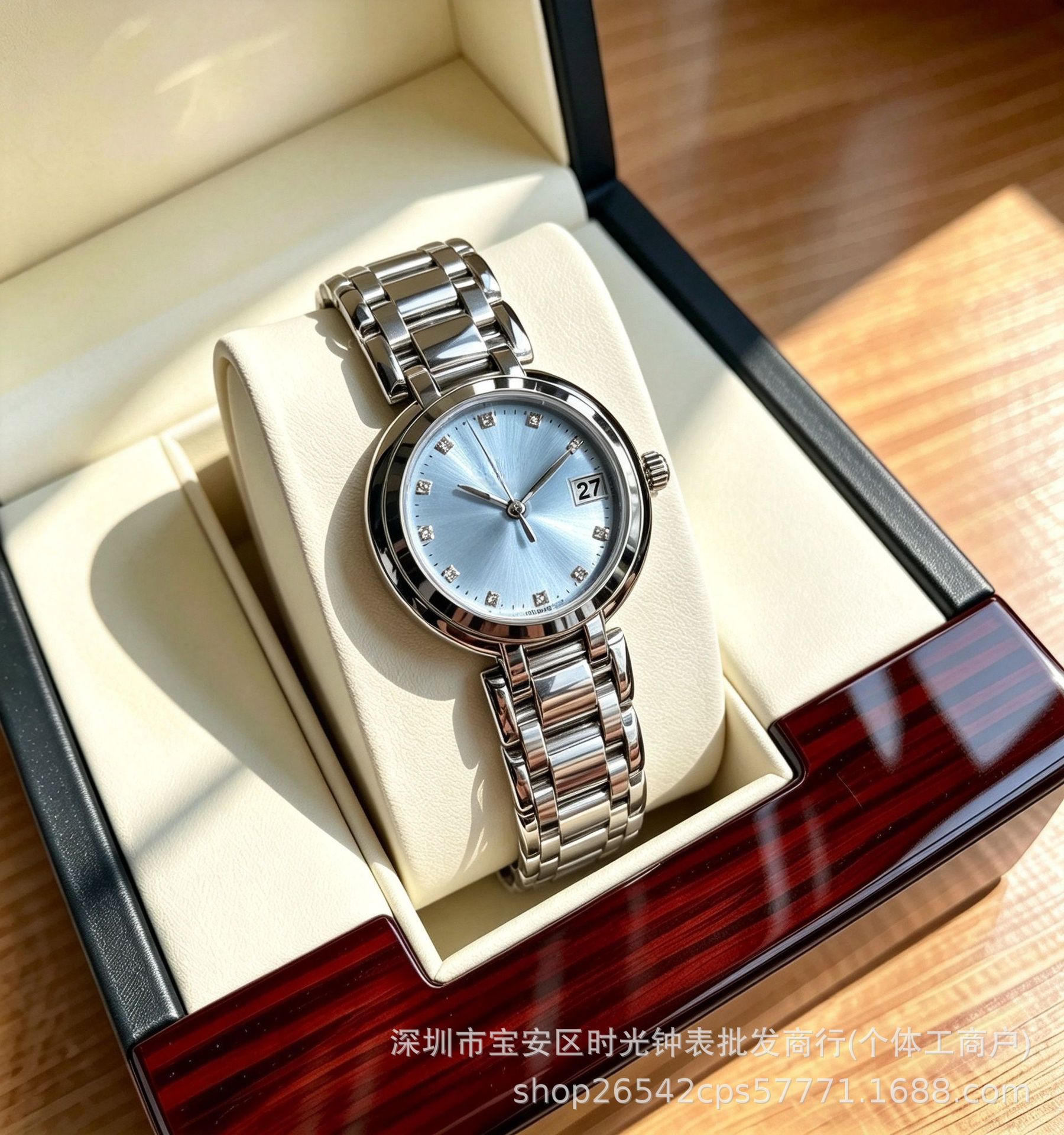 浪家手表女心月相手表女士带钻高级经典名匠手表男律雅嘉岚情侣表