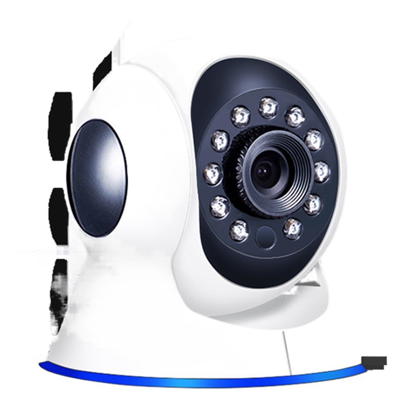 Monitor, cámara de vigilancia interior para el hogar, voz, visión nocturna, cámara HD, tienda de sala de estar inalámbrica 360