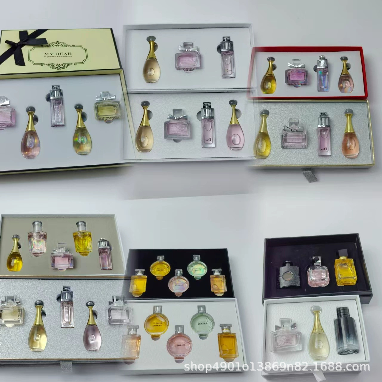 小香迪家大牌香水小样套装七小福Q版香水持久留香真我甜心礼盒装