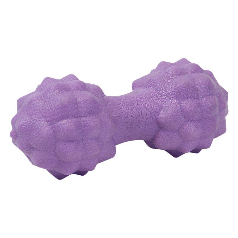Bola de yoga Bump TPR bola de la fascia Bola de maní masaje pie relajación músculo hombro cuello Durian bola sólida bola Doble