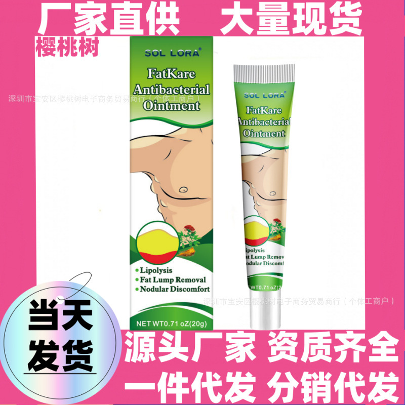 Sol Lora Fat Lump Ointment Subcutaneous Lumps Body Care Fat Health Ointment Wholesale Cross-Border Sol Lora Fat Lump Ointment Subcutaneous Lumps Body Care Fat Health Ointment Wholesale Cross-Border
