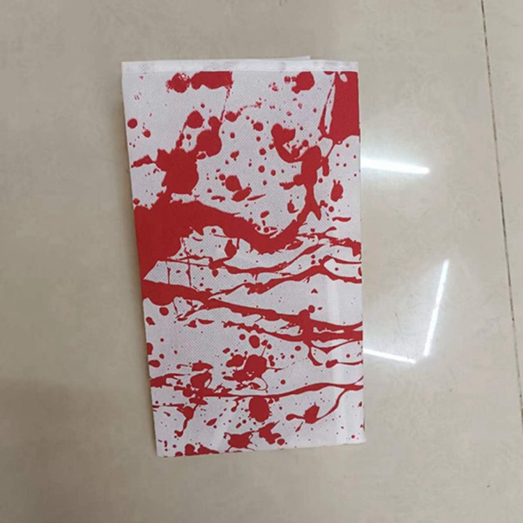 Amazon E-commerce Halloween disfraz de terror delantal de sangre calcetines de sangre enfermera cocinera calcetines de sangre delantal