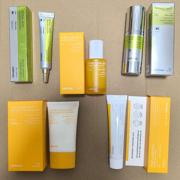 Cross-Border Celimax Retinol Firming Eye Cream Retinal Shot Tightening Booster