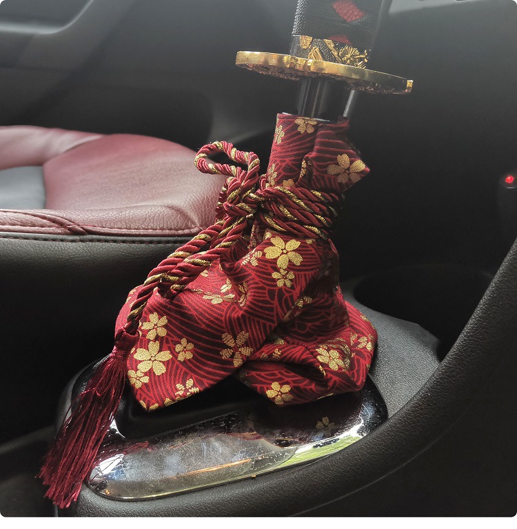 JDM Japanese-style car gear shift cover, manual transmission gear shift cover, popular cross-border product, car interior decoration, national trend