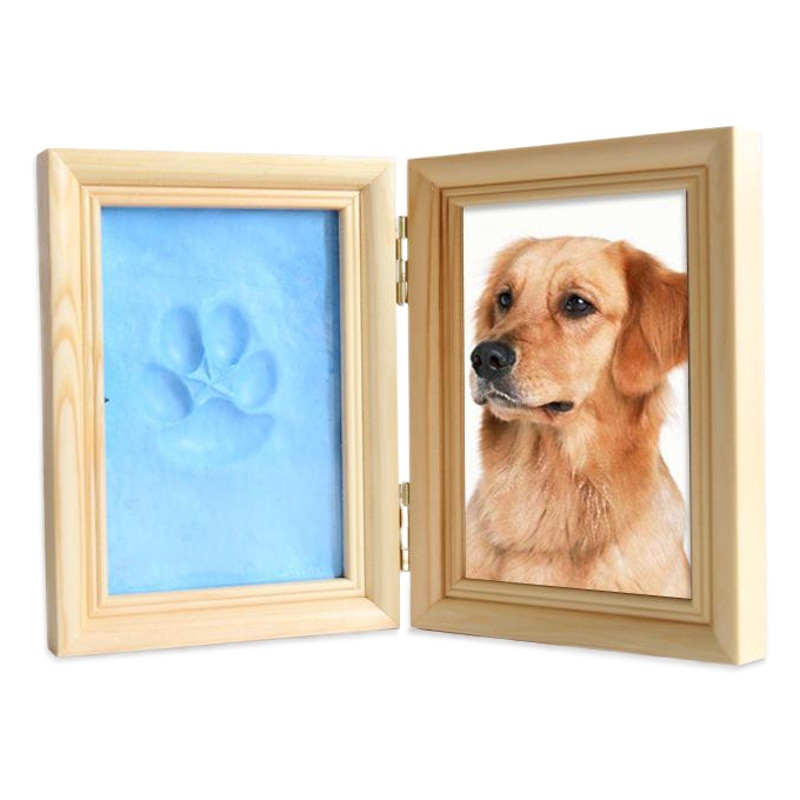 Pet paw prints diy inkpad dog footprints commemorative Meow paw prints inkpad cat paw prints photo frame souvenir