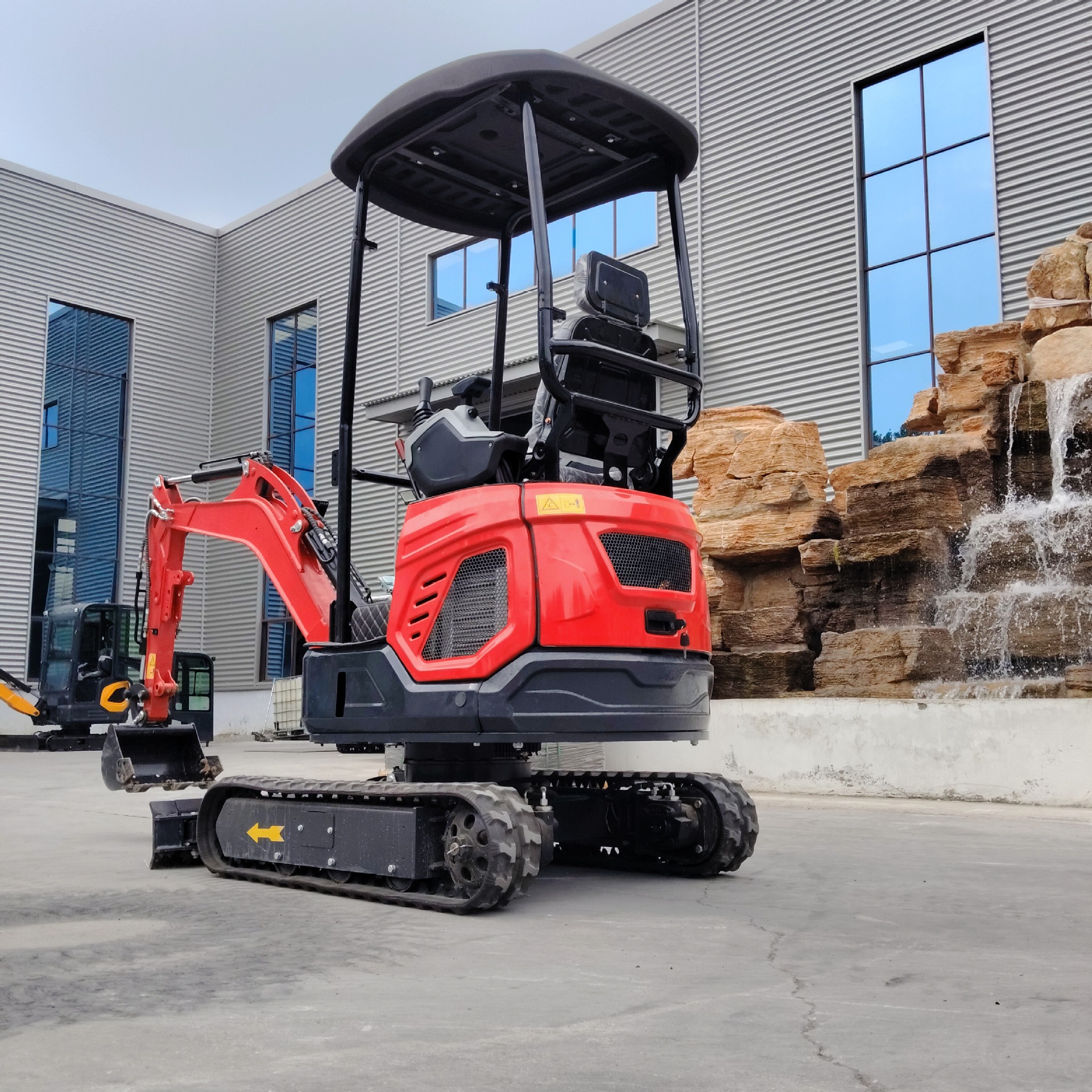 Excavadora de demolición de ingeniería, microexcavadora agrícola, gancho de ingeniería, excavadora pequeña de 1.8 toneladas