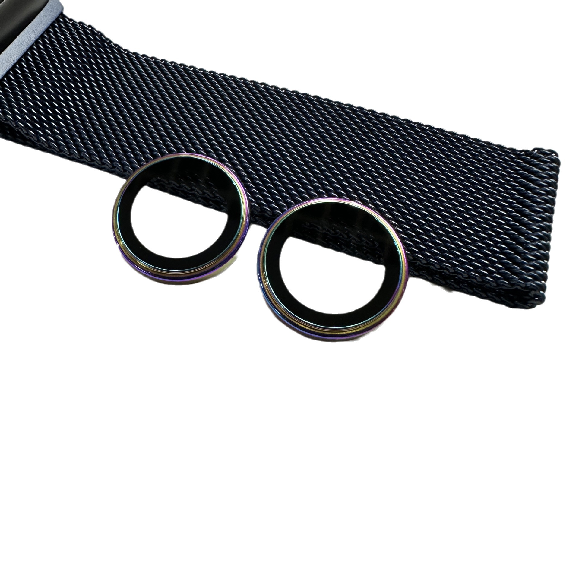 Aplicable a iPhone15 película protectora de película de lente de teléfono móvil Apple 15Pro cámara trasera película de lente de metal