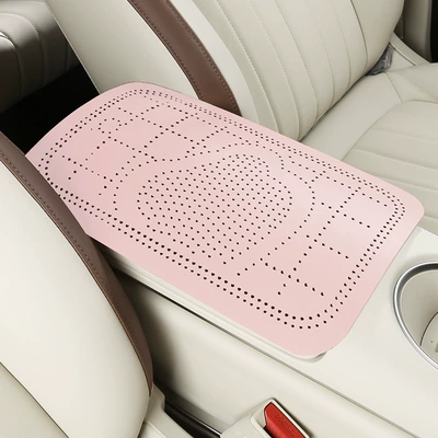Armrest box pad: cover, universal central armrest heightening