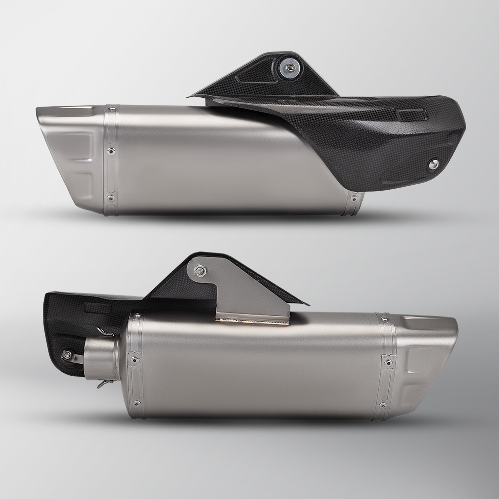 Motorcycle exhaust pipe modified R1 tail muffler 51MM universal R 3 703RR 675SRR GSX250R