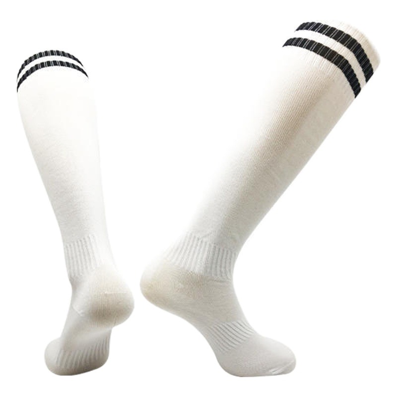 [Top Factory Store] Long-Tube Towel-Soled Socks, Odor-Resistant, Breathable, Sweat-Absorbent, Non-Slip Football Socks for Professional Sports