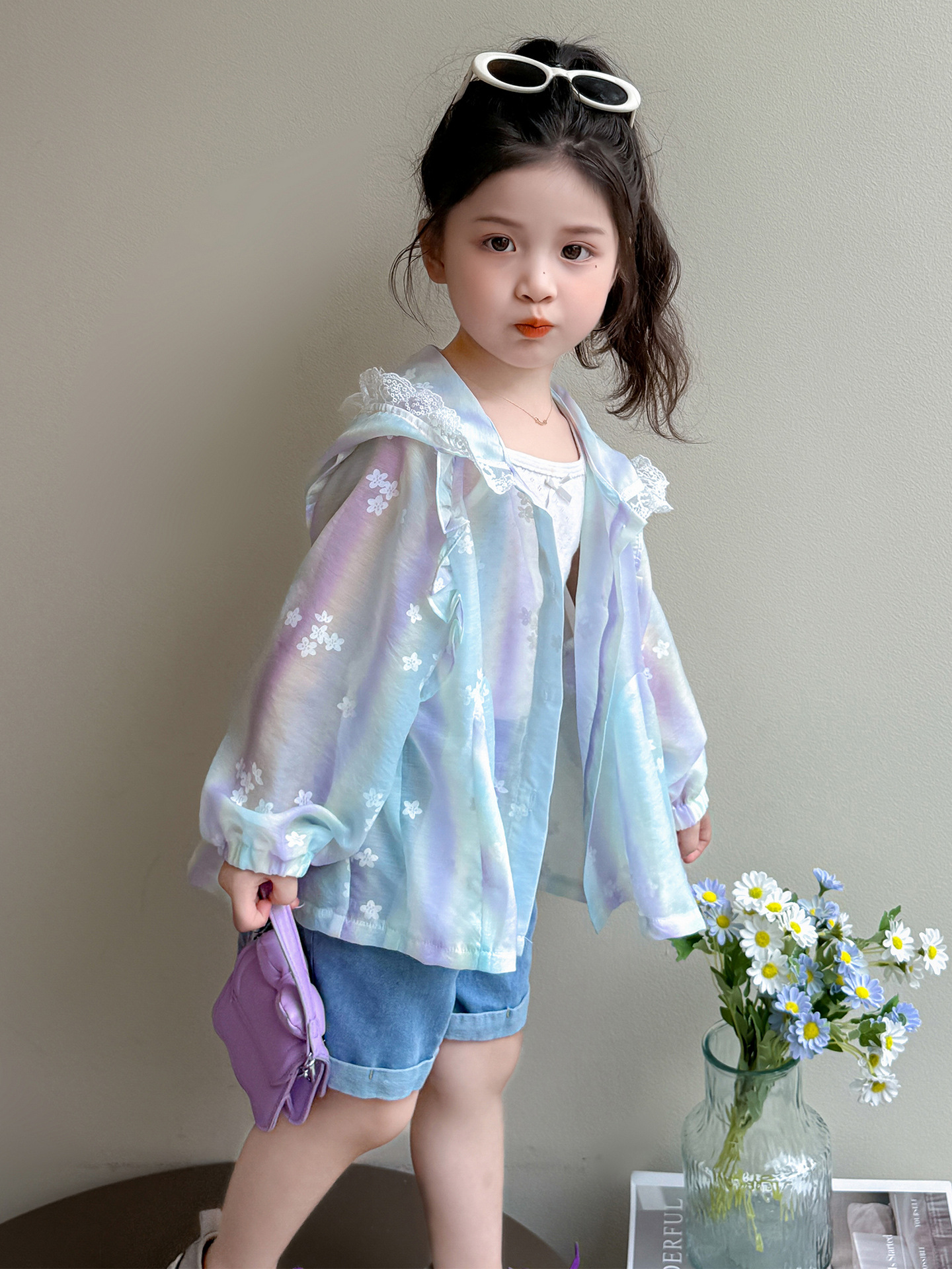 Ropa de protección solar para niñas