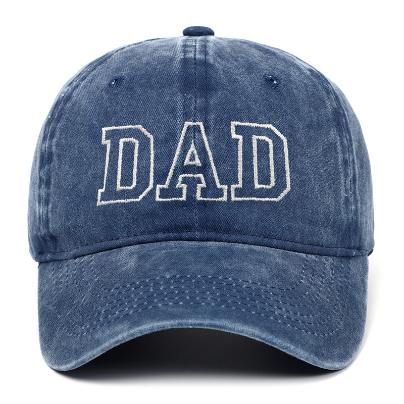 Amazon ベストセラー ウォッシュドコットン DAD MOM 刺繍ベースボールキャップ レトロ スポーツ レジャー ピークキャップ トレンディなサンハット|undefined