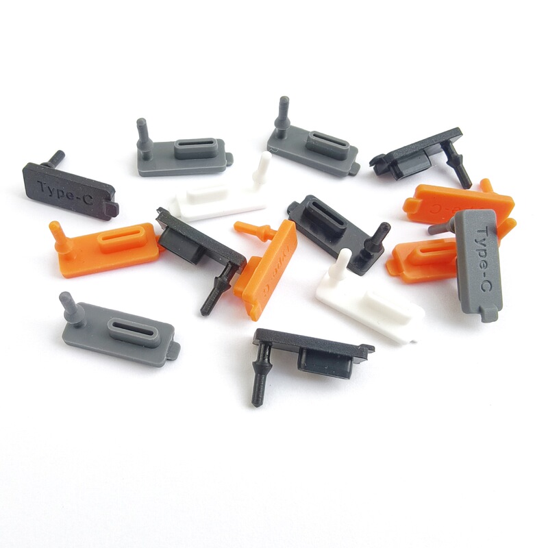 Manufacturer Silicone Plug Type-C Charging Port Waterproof Dustproof Plug Usbtypec Silicone Plug Rubber Dust Cover